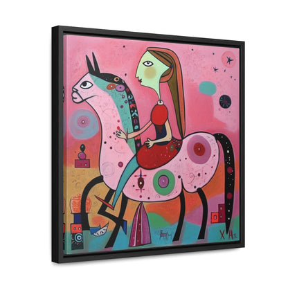 The Dreams of the Child 54, Gallery Canvas Wraps, Square Frame