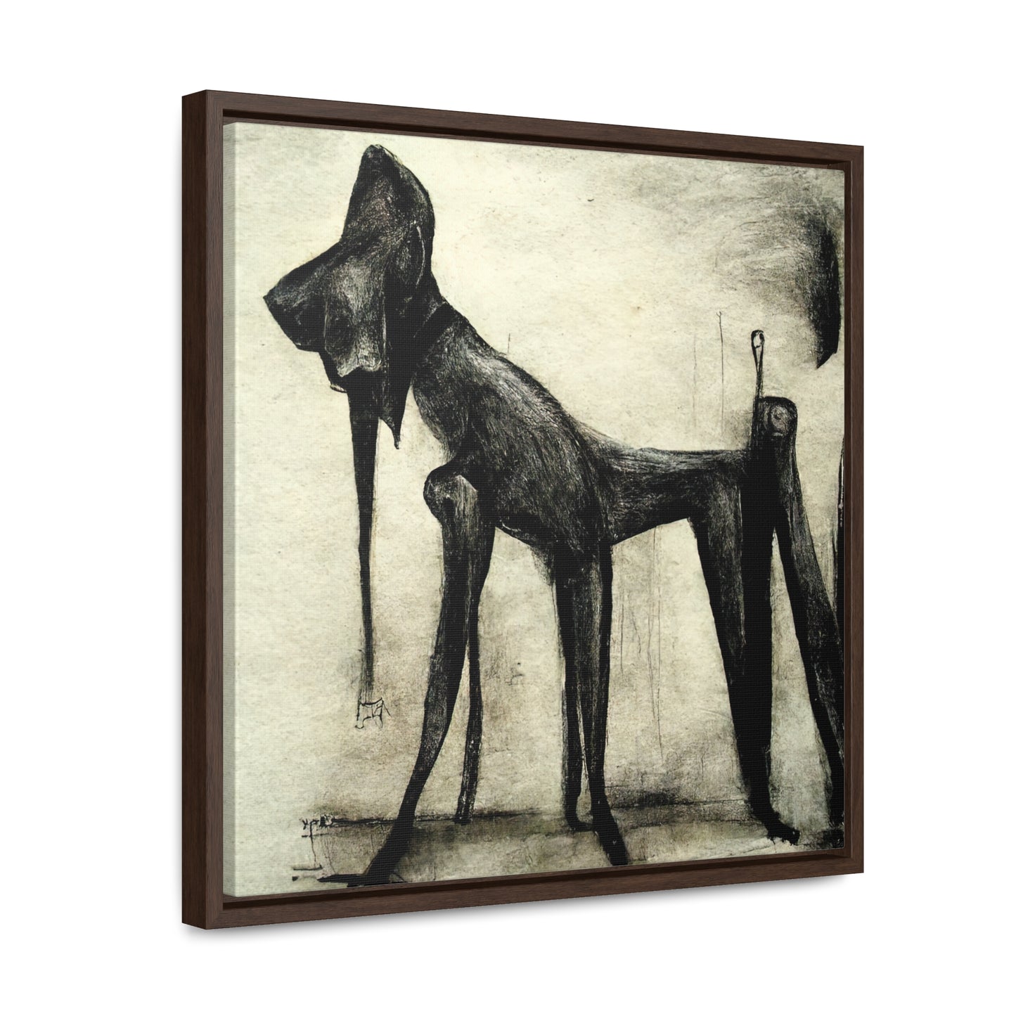 Dogs and Puppies 18, Valentinii, Gallery Canvas Wraps, Square Frame