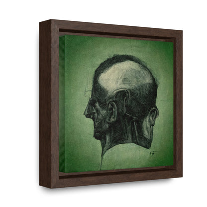 Heads 16, Valentinii, Gallery Canvas Wraps, Square Frame