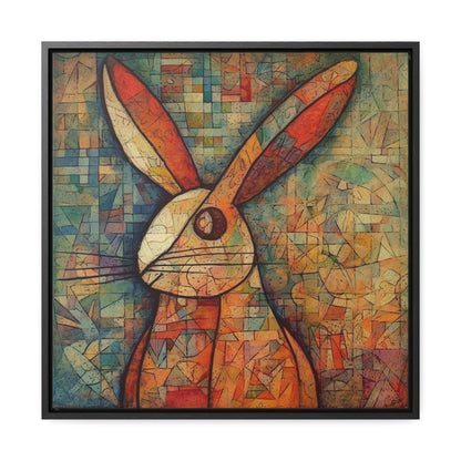 Rabbit 4, Gallery Canvas Wraps, Square Frame