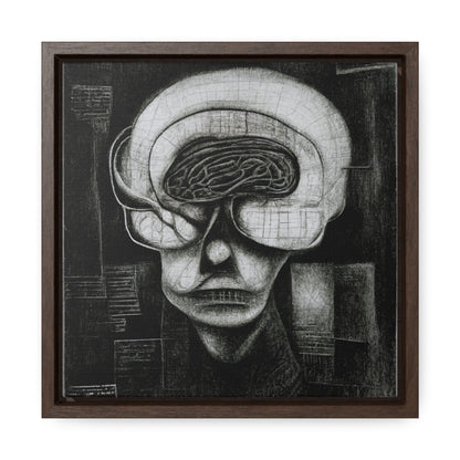 Brain 4, Valentinii, Gallery Canvas Wraps, Square Frame