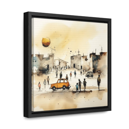 Childhood 7, Valentinii, Gallery Canvas Wraps, Square Frame