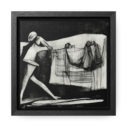 Domestic Memories 39, Valentinii, Gallery Canvas Wraps, Square Frame