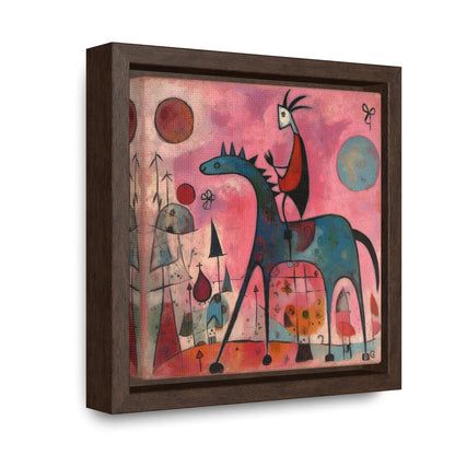 The Dreams of the Child 38, Gallery Canvas Wraps, Square Frame