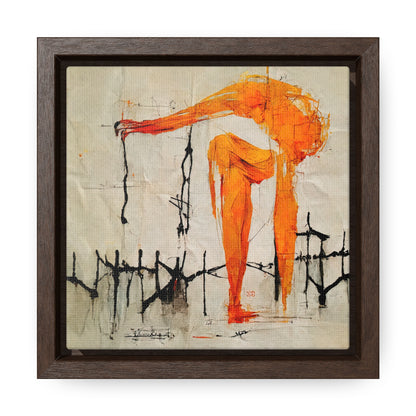 Feet and Drama 16, Valentinii, Gallery Canvas Wraps, Square Frame