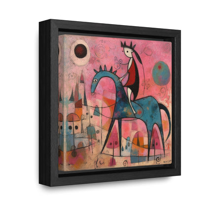 The Dreams of the Child 42, Gallery Canvas Wraps, Square Frame