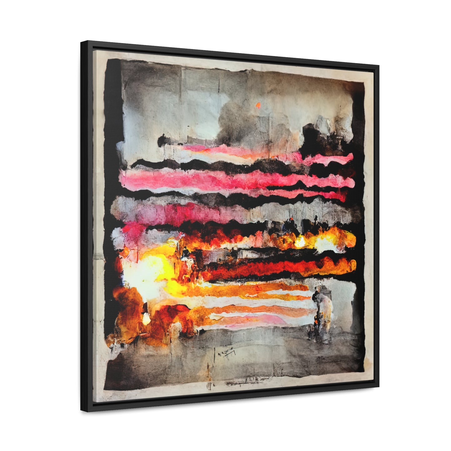 Land of the Sun 8, Valentinii, Gallery Canvas Wraps, Square Frame