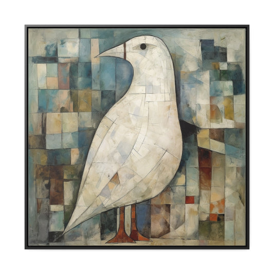 Bird 15, Gallery Canvas Wraps, Square Frame