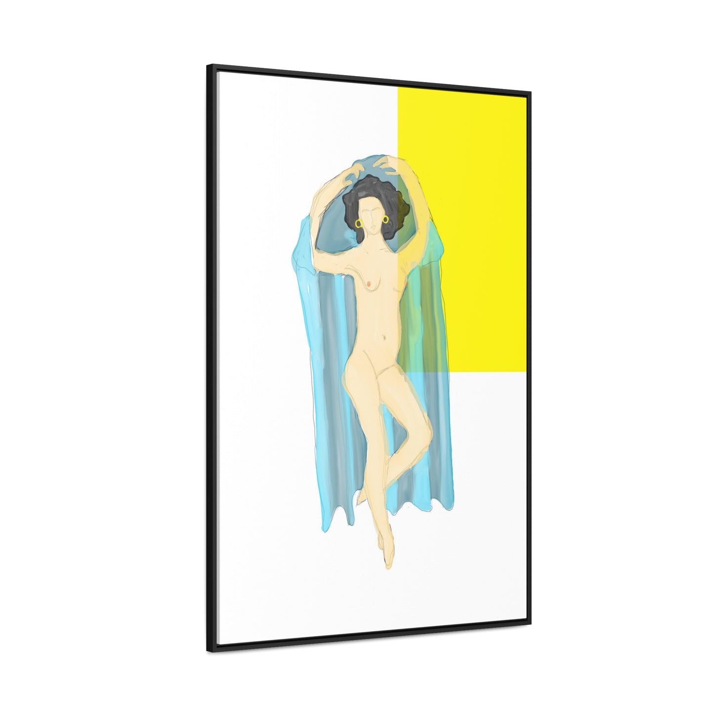 Dance in Nothingness, Original Eduard Pavel, Gallery Canvas Wraps, Vertical Frame