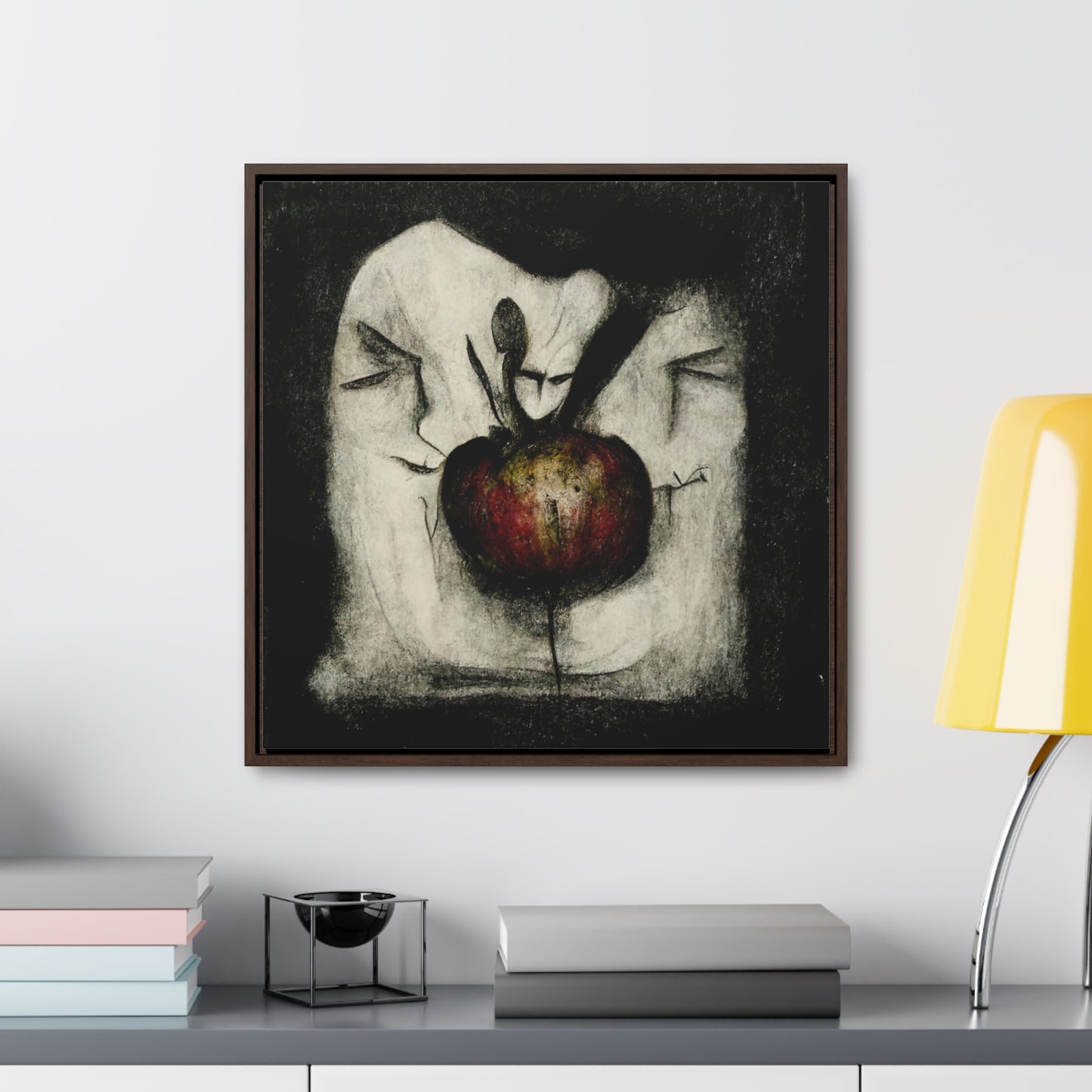 Apple 4, Valentinii, Gallery Canvas Wraps, Square Frame