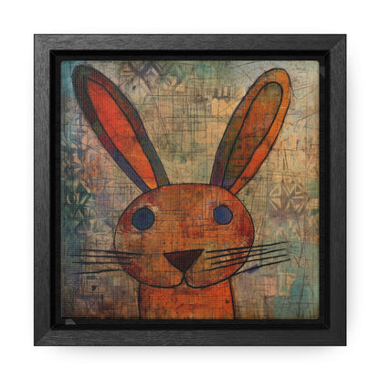 Rabbit 9, Gallery Canvas Wraps, Square Frame