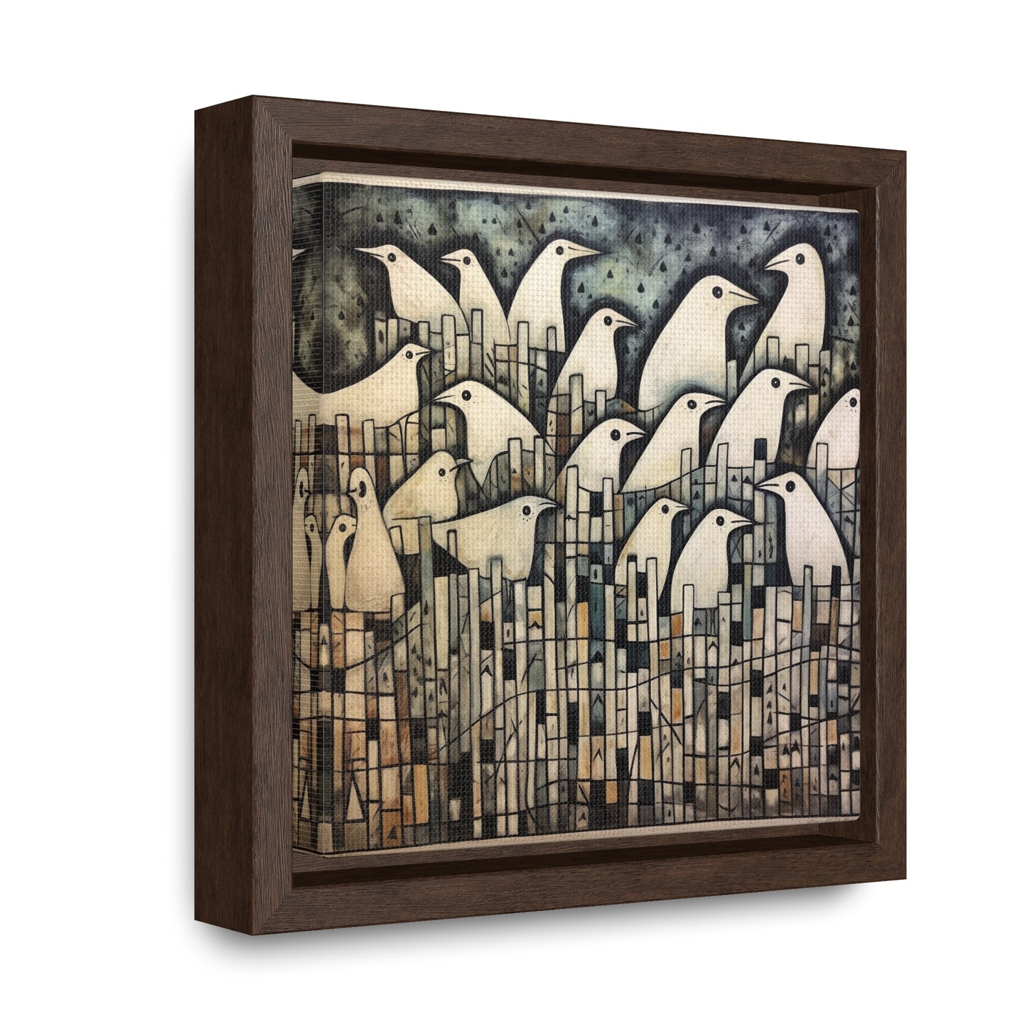 Bird 34, Gallery Canvas Wraps, Square Frame