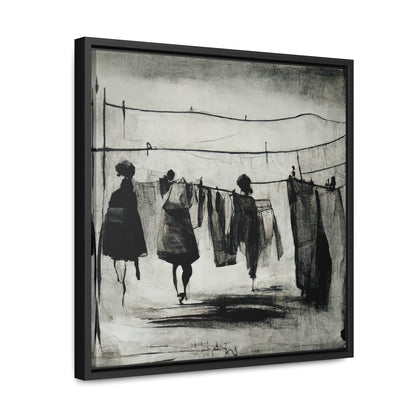 Domestic Memories 6, Valentinii, Gallery Canvas Wraps, Square Frame