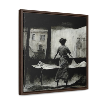 Domestic Memories 48, Valentinii, Gallery Canvas Wraps, Square Frame