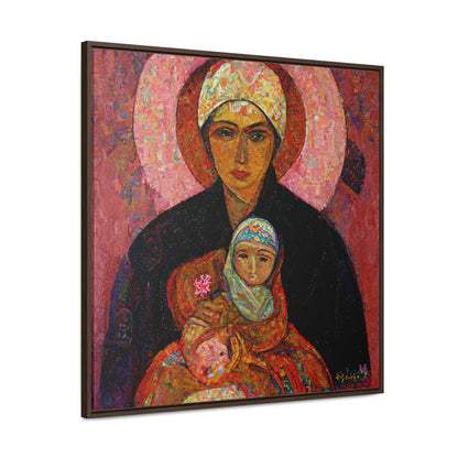 Mary and the Child 7, Valentinii, Gallery Canvas Wraps, Square Frame