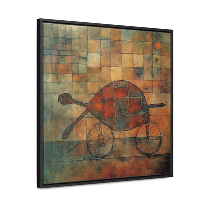 Turtle 16, Gallery Canvas Wraps, Square Frame