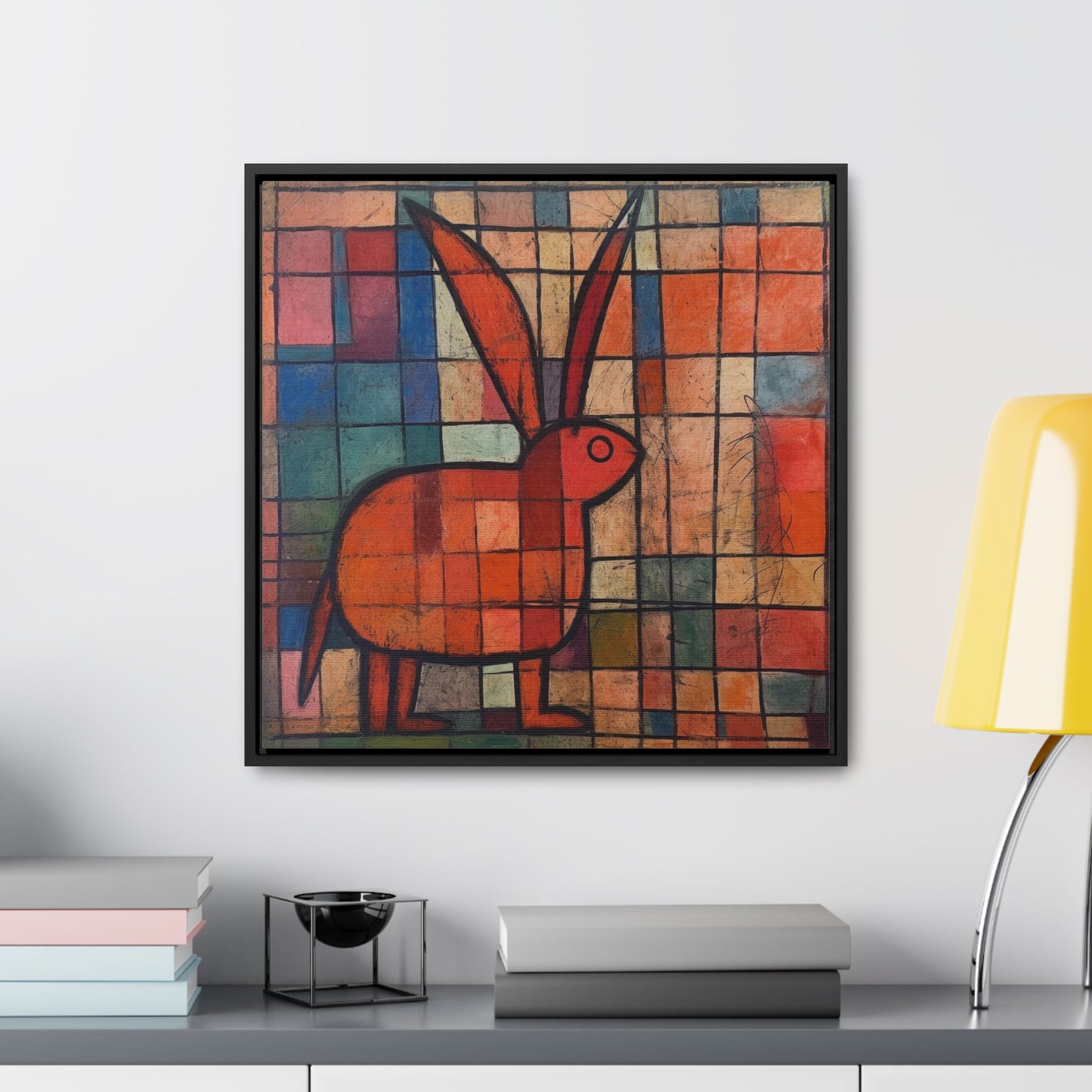 Rabbit 29, Gallery Canvas Wraps, Square Frame