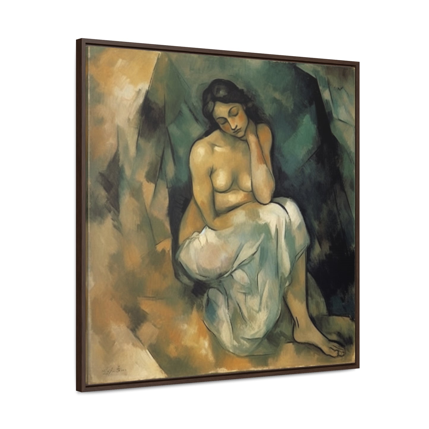 Women 5, Valentinii, Gallery Canvas Wraps, Square Frame