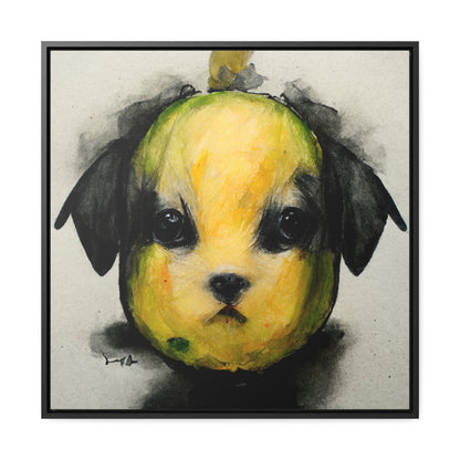 Dogs and Puppies 6, Valentinii, Gallery Canvas Wraps, Square Frame