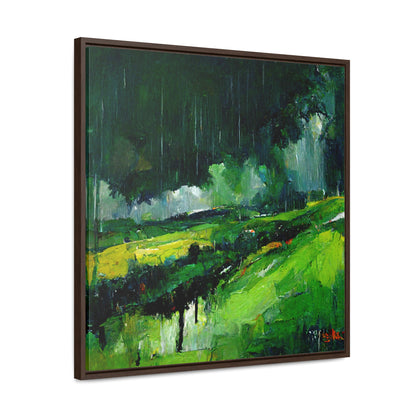 To the Rainy Land 4, Valentinii, Gallery Canvas Wraps, Square Frame