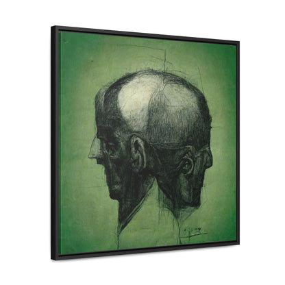 Heads 17, Valentinii, Gallery Canvas Wraps, Square Frame