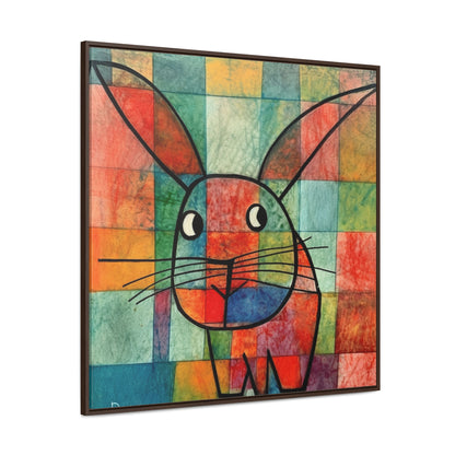 Rabbit 13, Gallery Canvas Wraps, Square Frame