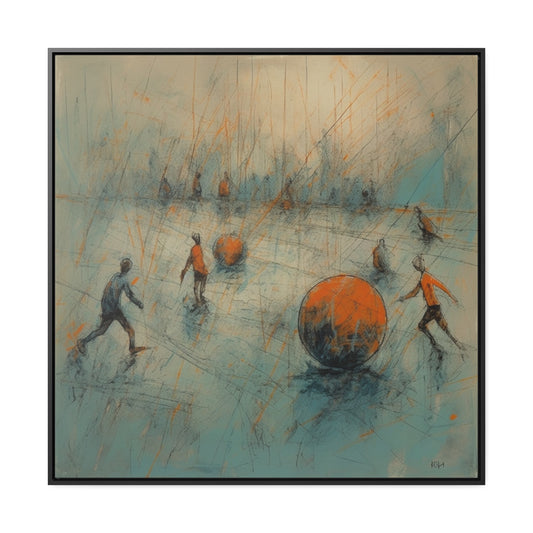 Childhood 28, Gallery Canvas Wraps, Square Frame