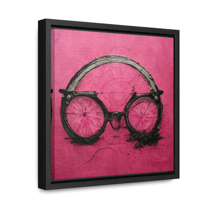 Bicycle 8, Valentinii, Gallery Canvas Wraps, Square Frame