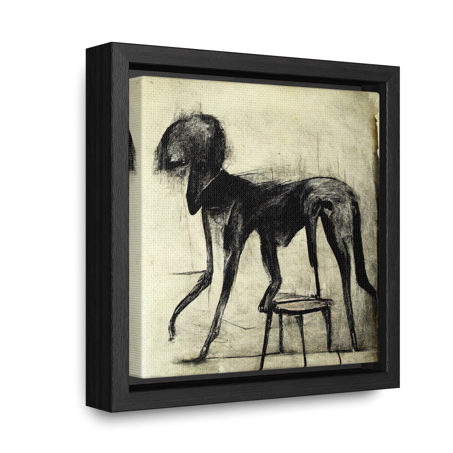 Dogs and Puppies 25, Valentinii, Gallery Canvas Wraps, Square Frame