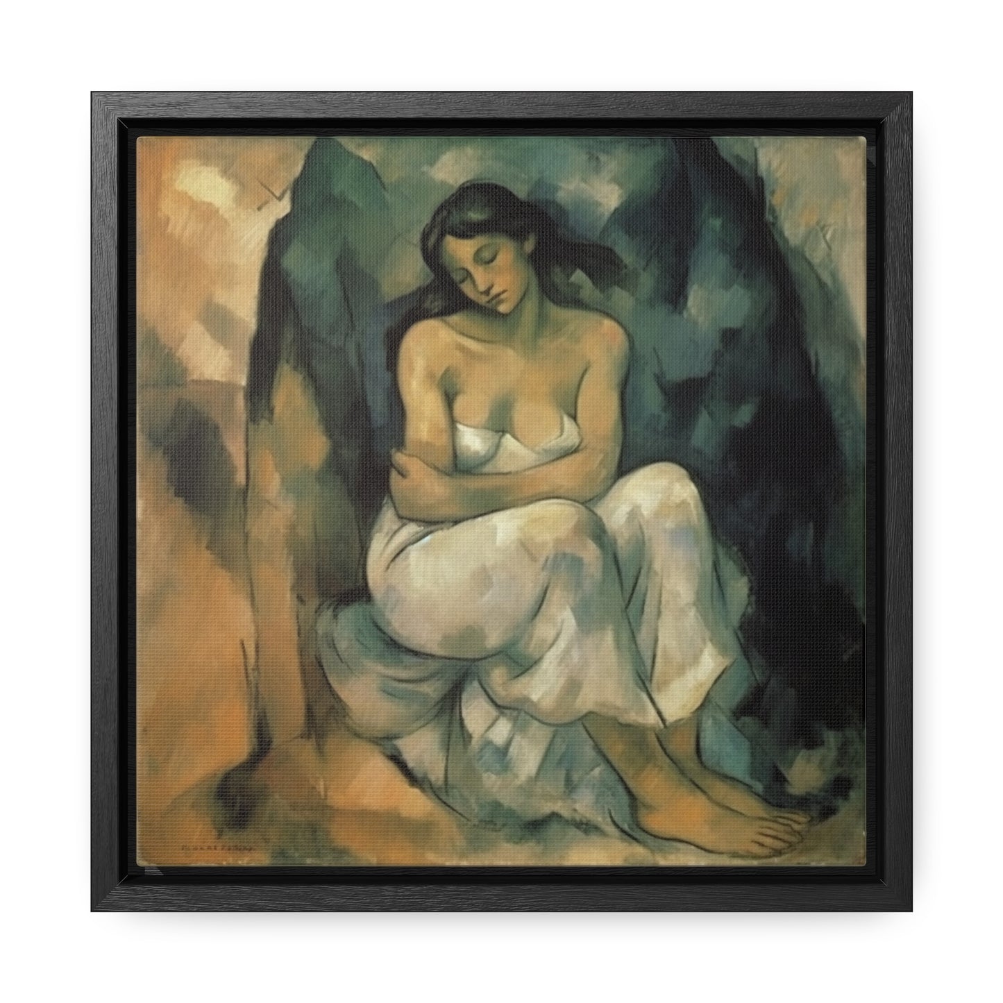 Women 6, Valentinii, Gallery Canvas Wraps, Square Frame