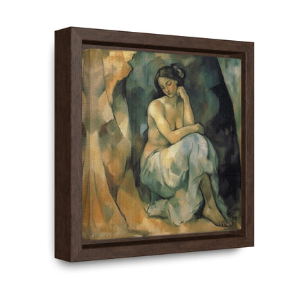 Women 2, Valentinii, Gallery Canvas Wraps, Square Frame