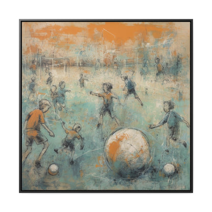 Childhood 31, Gallery Canvas Wraps, Square Frame