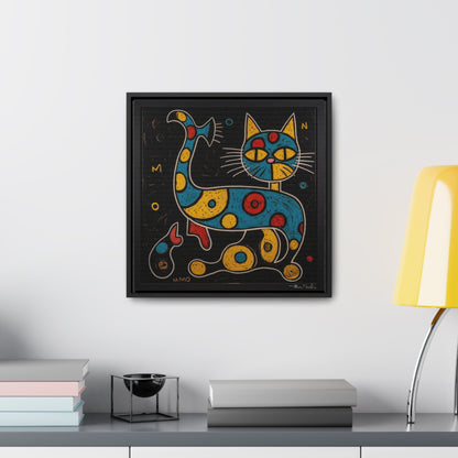 Cat 125, Gallery Canvas Wraps, Square Frame