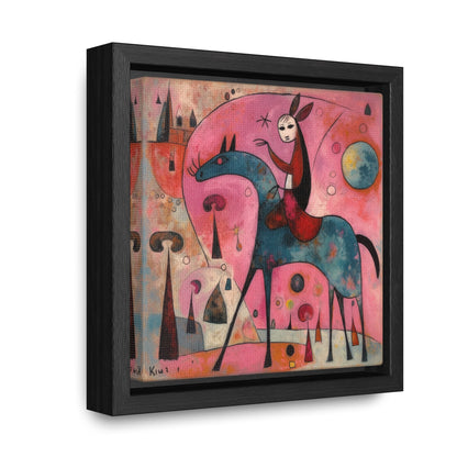 The Dreams of the Child 4, Gallery Canvas Wraps, Square Frame