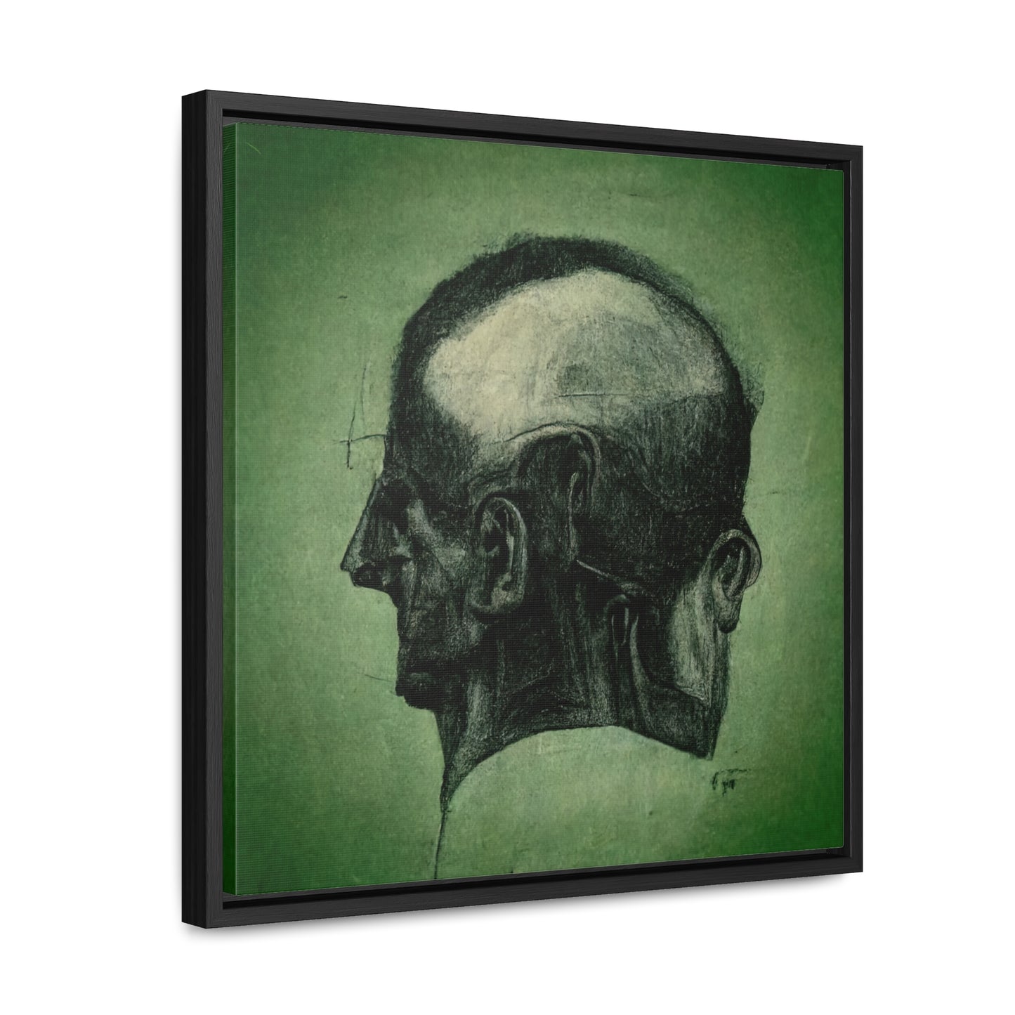 Heads 16, Valentinii, Gallery Canvas Wraps, Square Frame