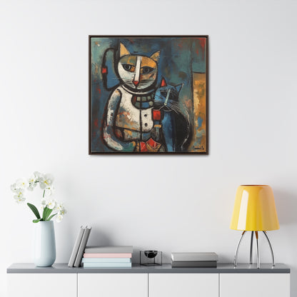 Cat 29, Gallery Canvas Wraps, Square Frame