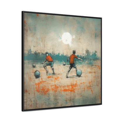 Childhood 36, Gallery Canvas Wraps, Square Frame