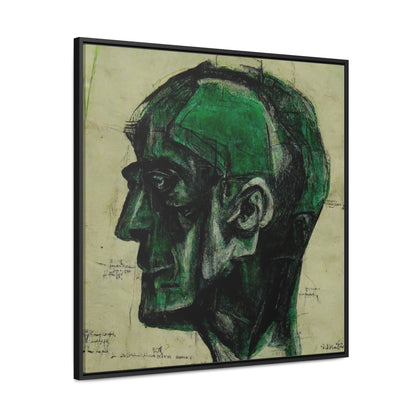 Heads, Valentinii, Gallery Canvas Wraps, Square Frame