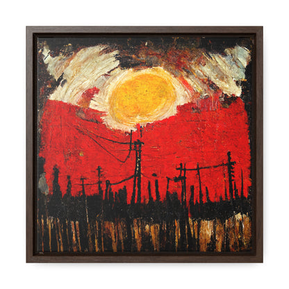 Land of the Sun 37, Valentinii, Gallery Canvas Wraps, Square Frame