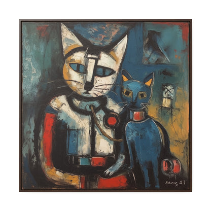 Cat 31, Gallery Canvas Wraps, Square Frame