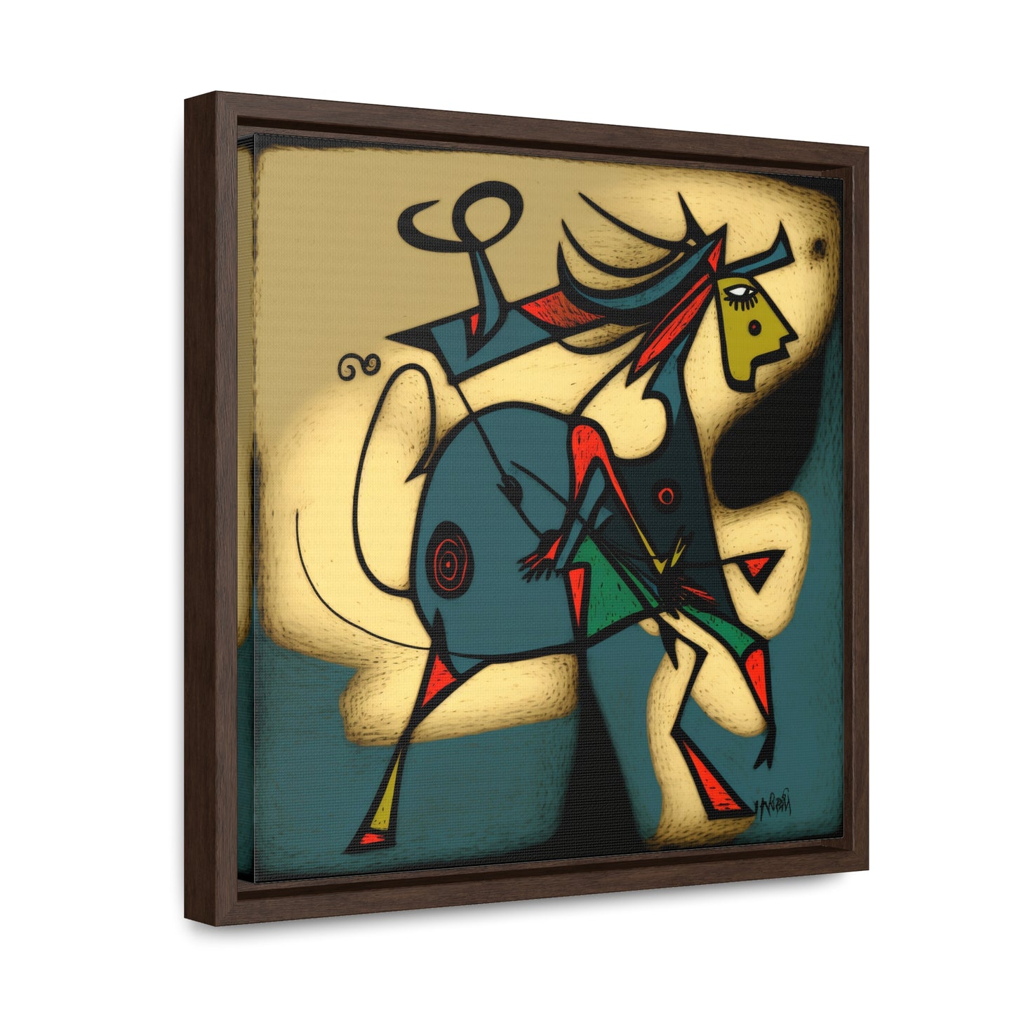 Naivia 7, Gallery Canvas Wraps, Square Frame