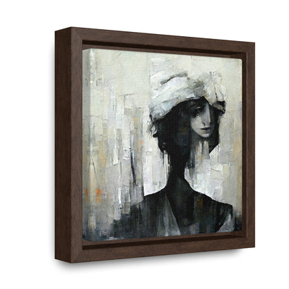 Forgotten Face 6, Valentinii, Gallery Canvas Wraps, Square Frame