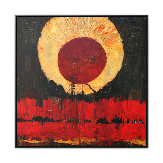 Land of the Sun 28, Valentinii, Gallery Canvas Wraps, Square Frame