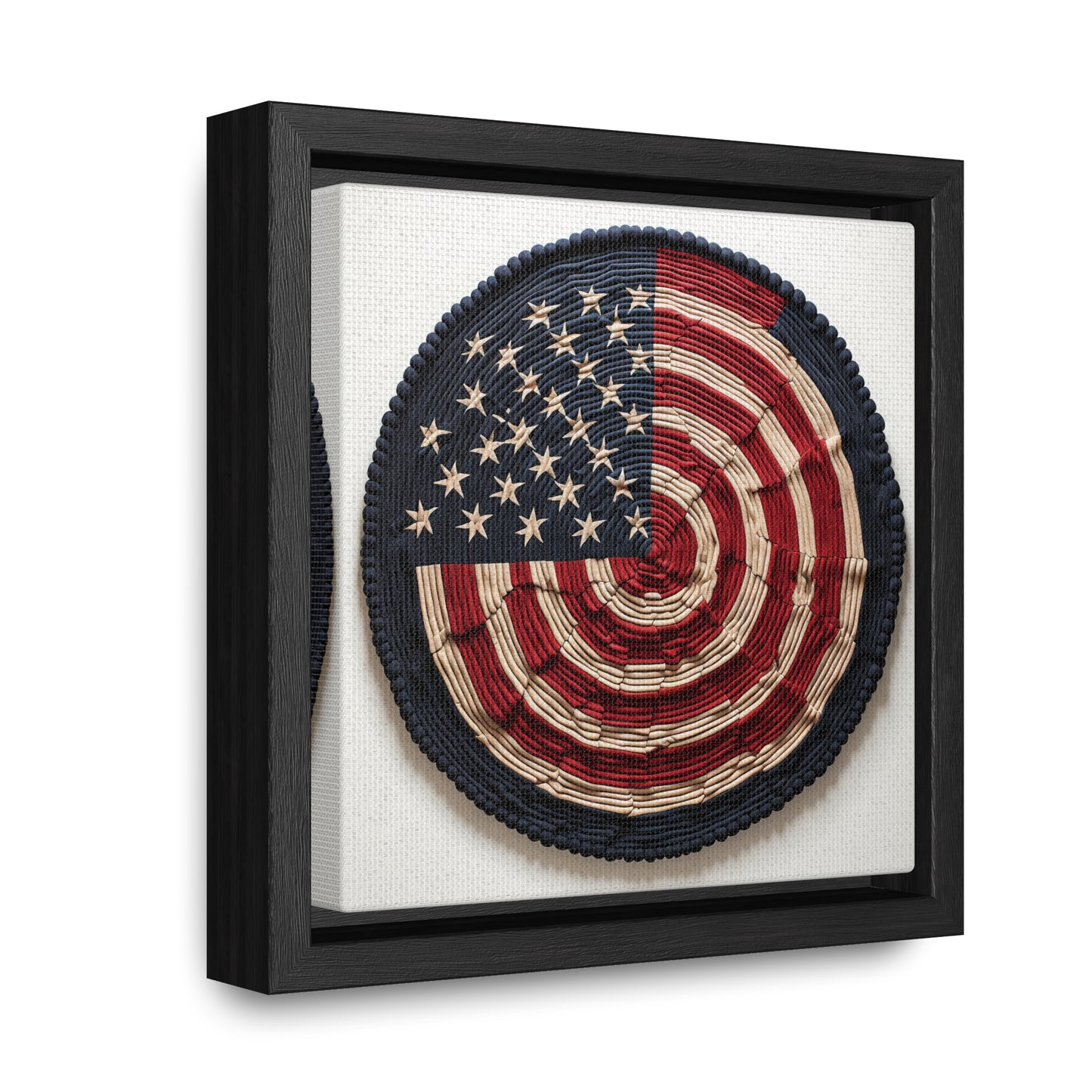 Flag 16, Gallery Canvas Wraps, Square Frame