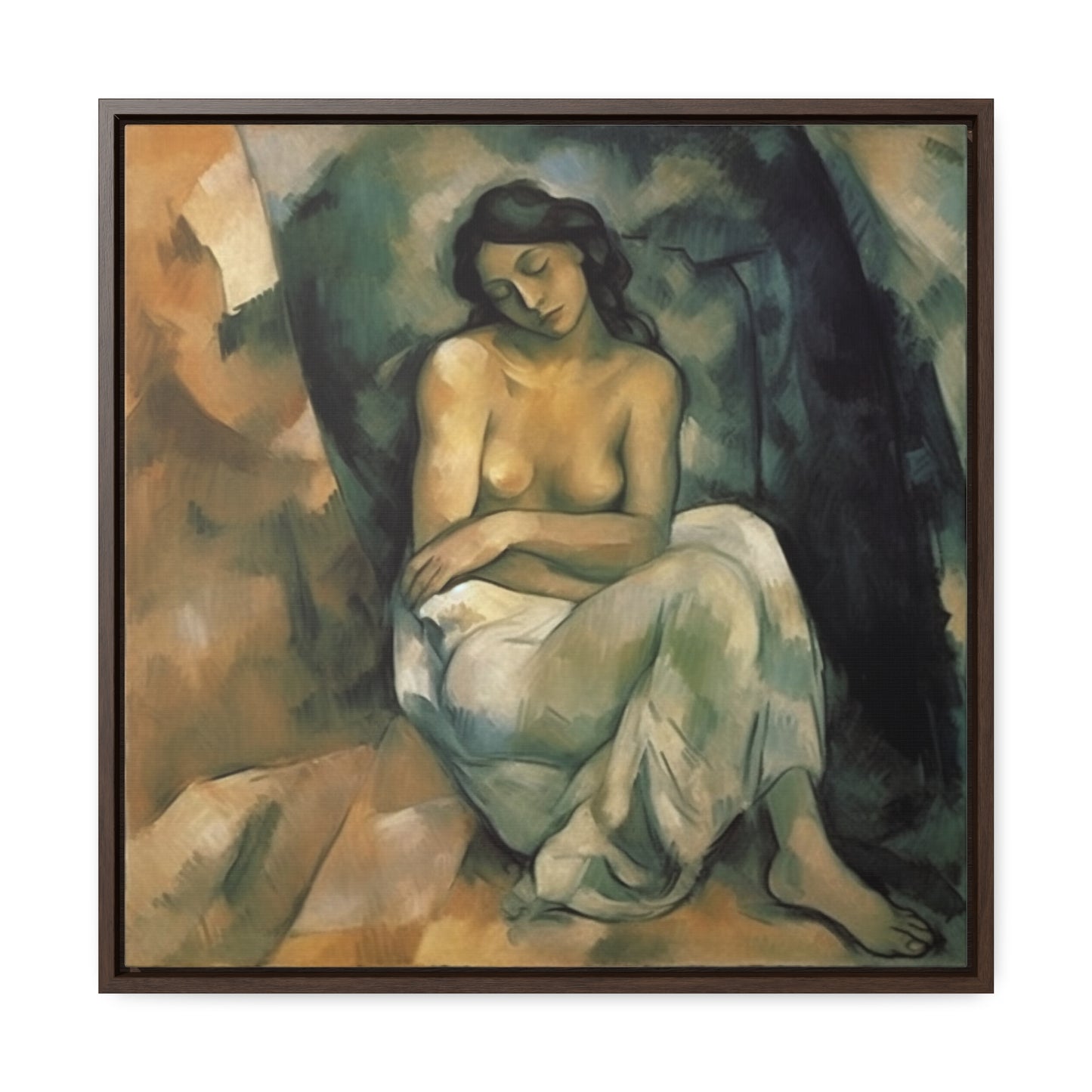 Women 13, Valentinii, Gallery Canvas Wraps, Square Frame