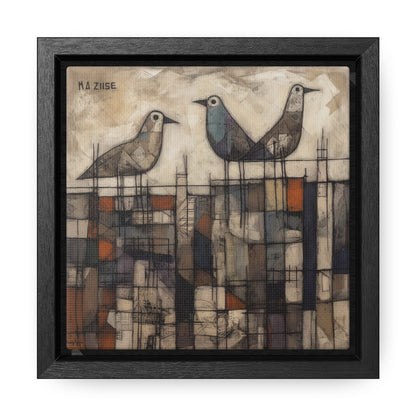 Bird 25, Gallery Canvas Wraps, Square Frame