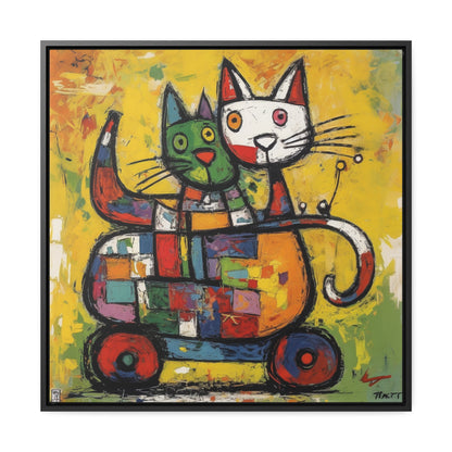 Cat 155, Gallery Canvas Wraps, Square Frame