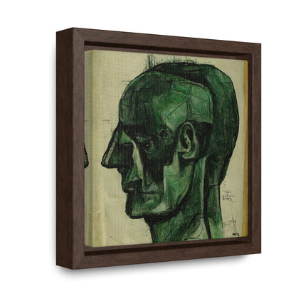 Heads 3, Valentinii, Gallery Canvas Wraps, Square Frame