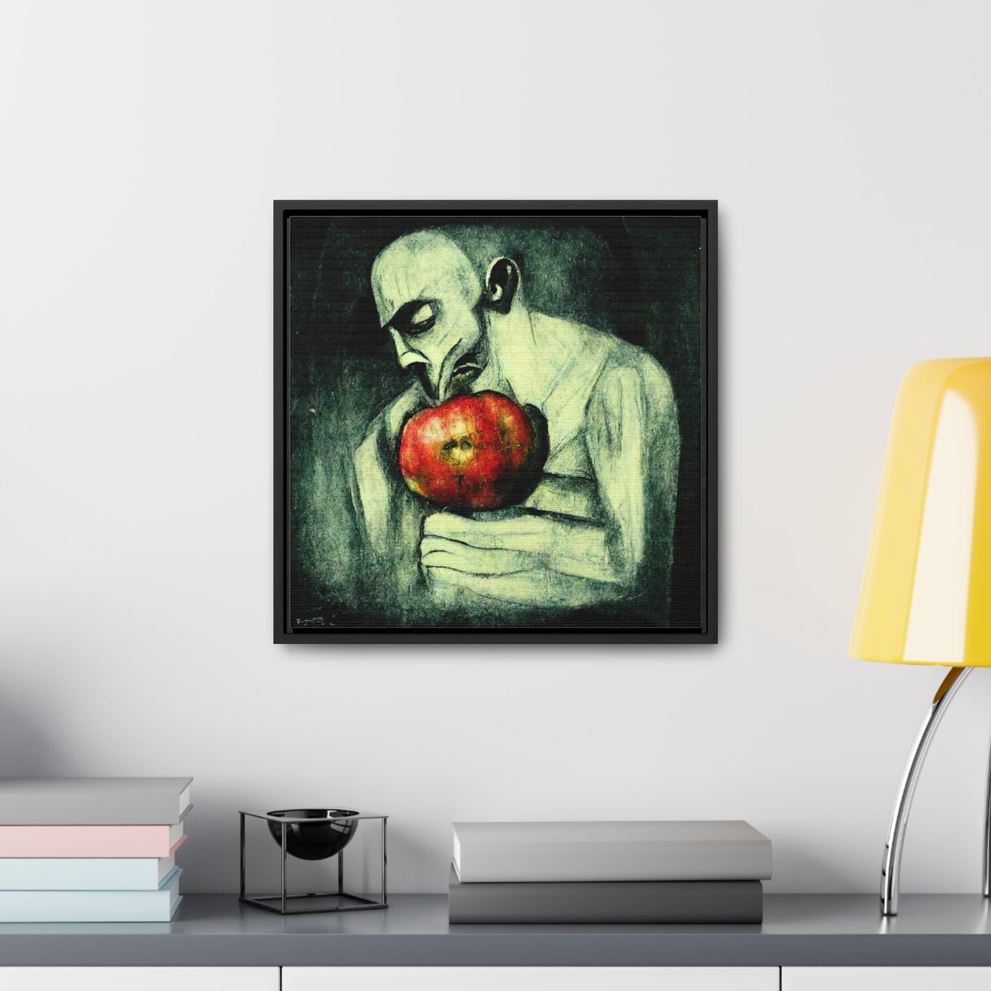 Apple 2, Valentinii, Gallery Canvas Wraps, Square Frame