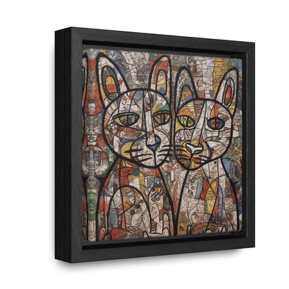 Cat 2, Gallery Canvas Wraps, Square Frame